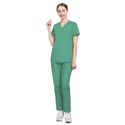 Komplet Medyczny Scrubs - Miętowy - Model 42019