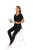 Komplet Medyczny Damski Scrubs - Czarny - Model 42050 2.jpg