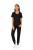 Komplet Medyczny Damski Scrubs - Czarny - Model 42050.jpg