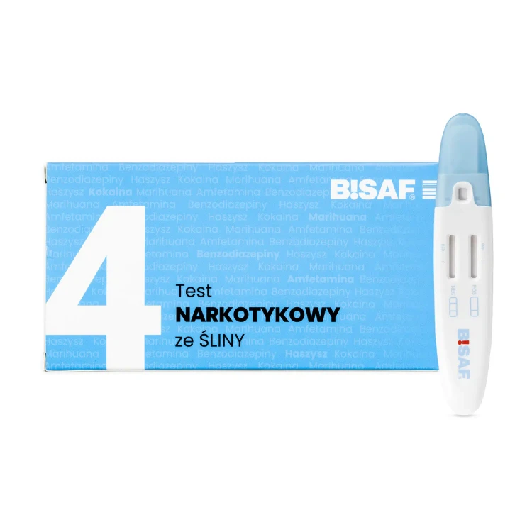 Test narkotykowy ze śliny 4 - Midstream - 1 szt.