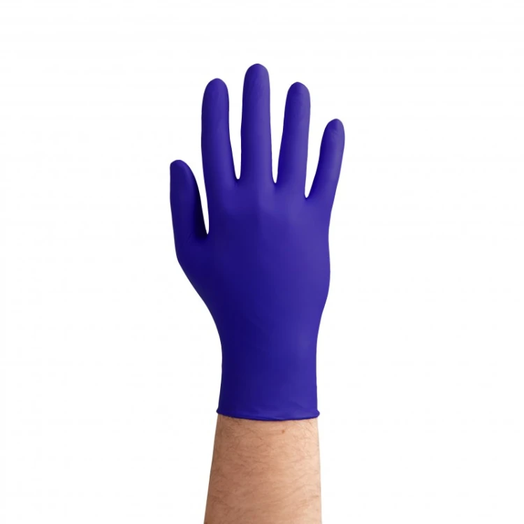 Rękawiczki Nitrylowe ZARYS EasyCare Bezpudrowe Diagnostyczne - Kobaltowe, op. 100 szt.
