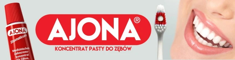 Medyczny koncentrat pasty do zębów, dziąseł i języka Ajona
