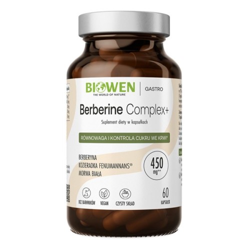 Berberine Complex+ - 60 kapsułek