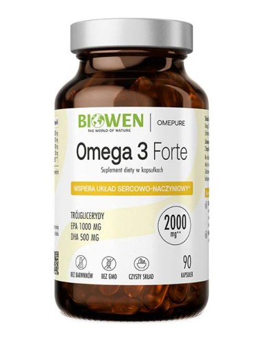 Kwasy Omega 3 Forte- suplement diety od Biowen