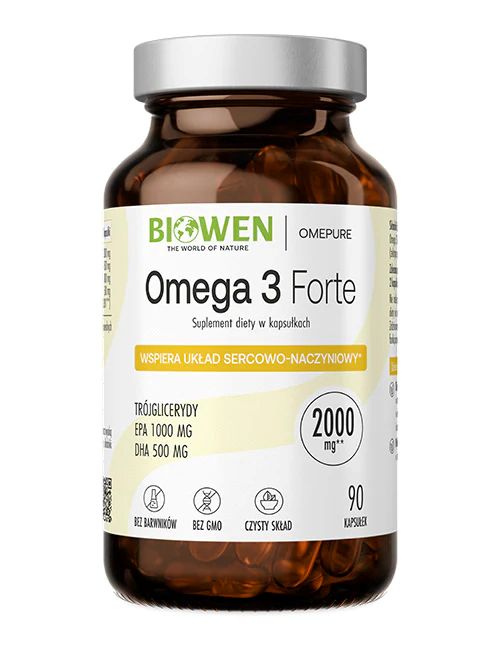 Kwasy Omega 3 Forte- suplement diety od Biowen