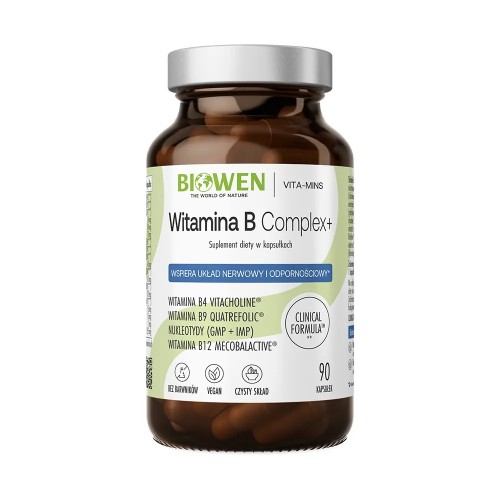 Witamina B Complex+ Biowen - 90 kapsułek