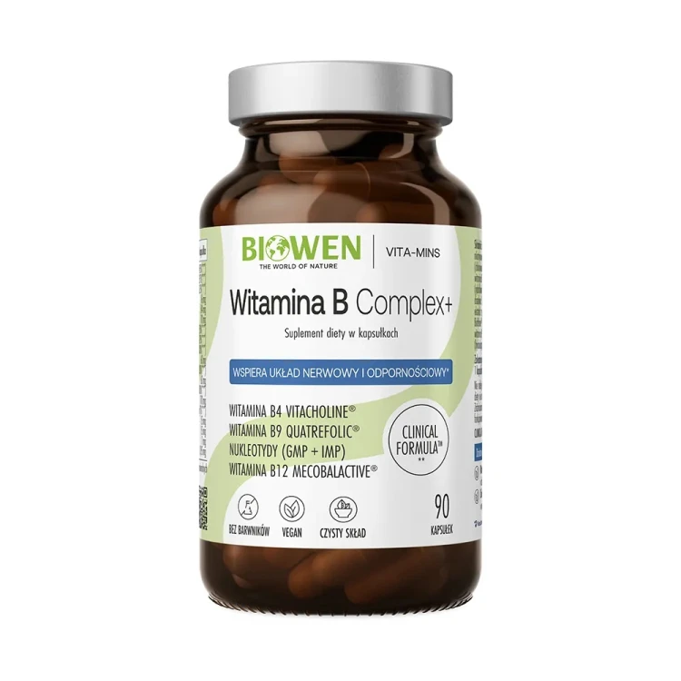 Witamina B Complex+ Biowen - 90 kapsułek