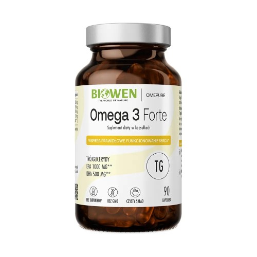 Omega 3 Forte Biowen – EPA 1000 mg + DHA 500 mg