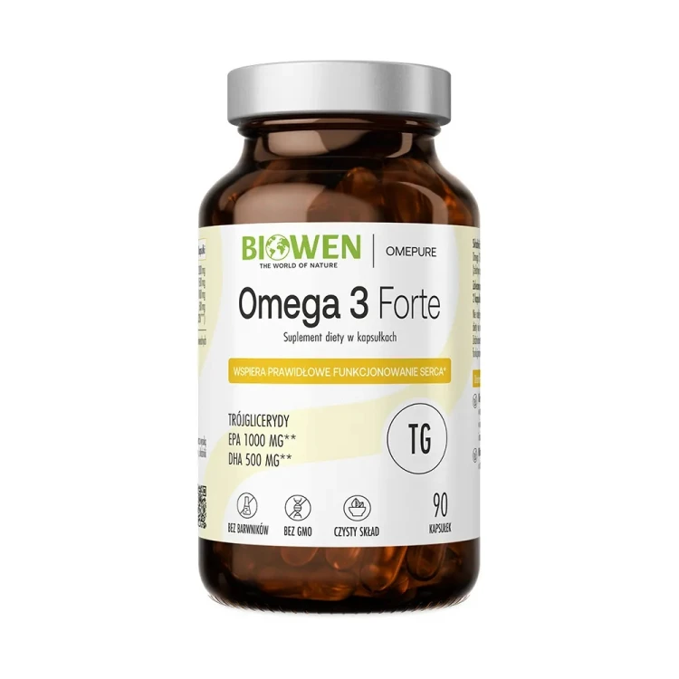 Omega 3 Forte Biowen – EPA 1000 mg + DHA 500 mg