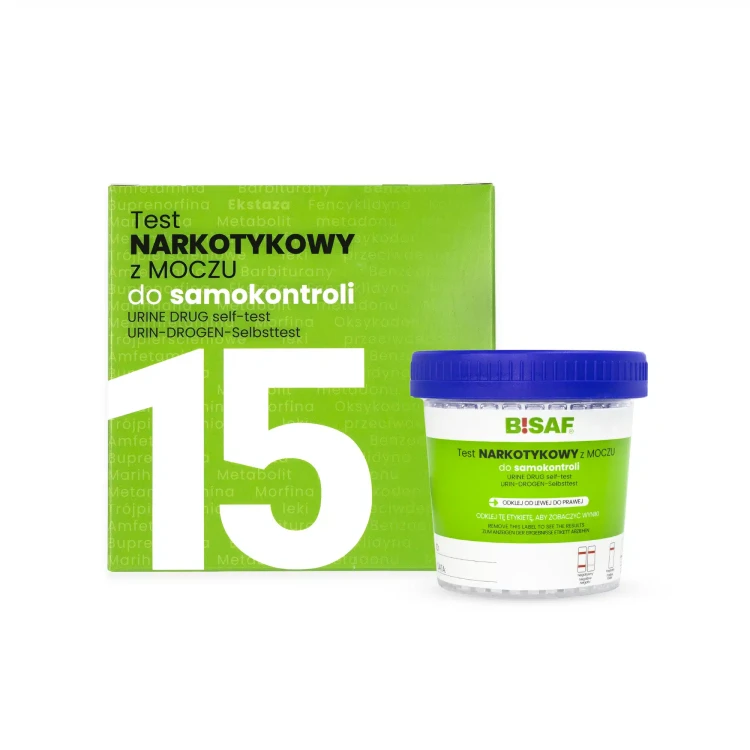 Test narkotykowy z moczu 15 substancji do samokontroli