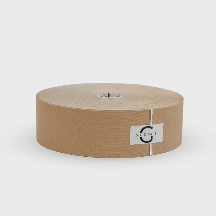 Gold Tape – plastry tejpy do kinesiology tapingu duża rolka (5cm x 31m) - beżowy