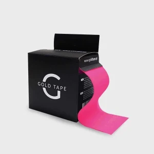 Gold Tape - plastry tejpy do kinesiology tapingu (5cm x 5m) - różowy