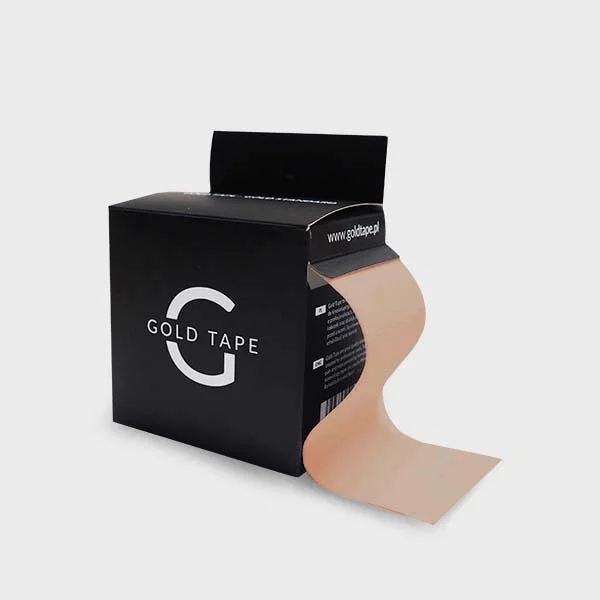 Gold Tape - plastry tejpy do kinesiology tapingu (5cm x 5m) - beżowy