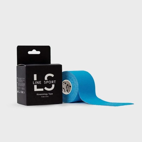 Line Sport Tape – plastry tejpy do kinesiology tapingu (5cm x 5m) - niebieski